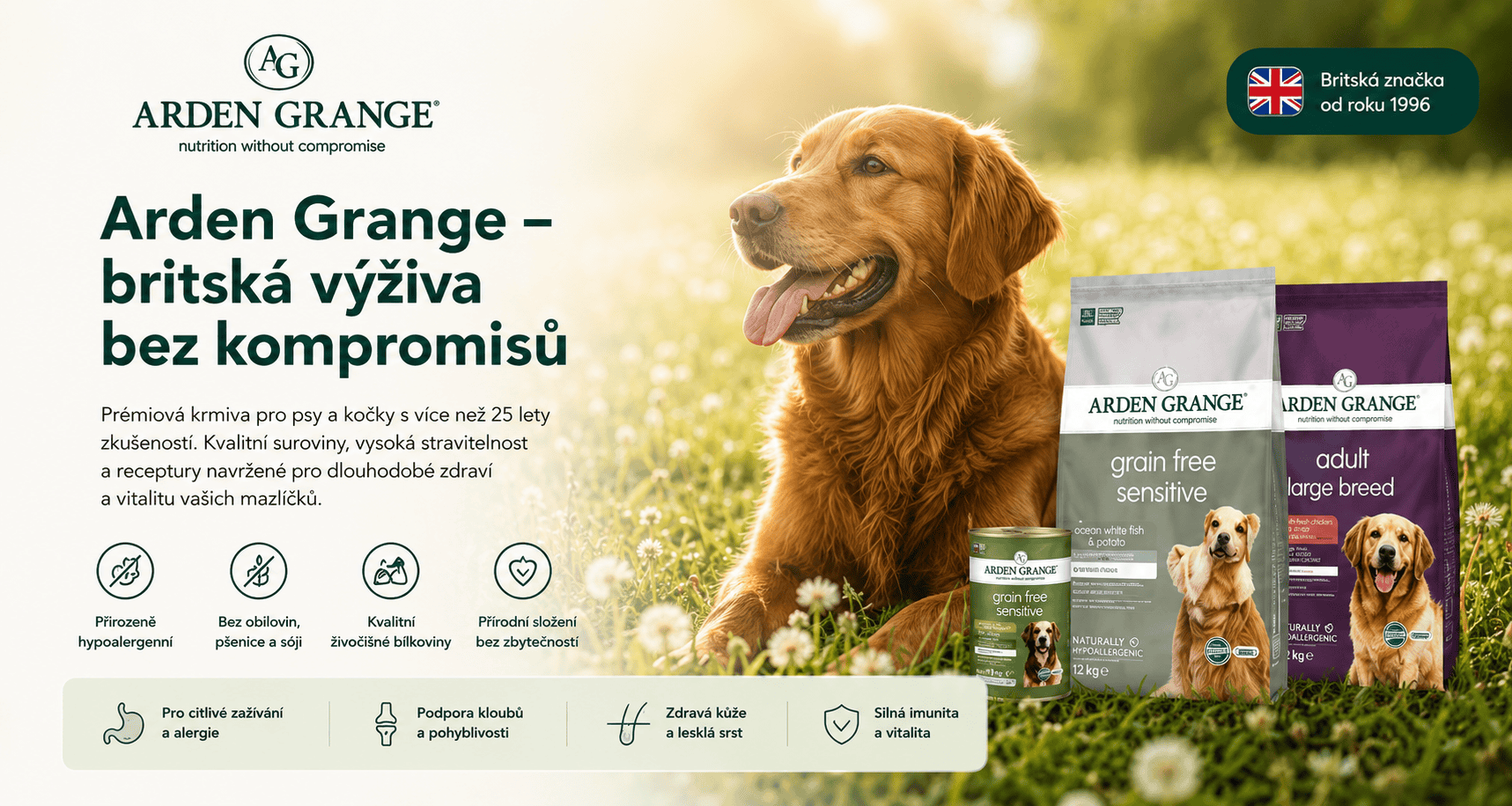 značka Arden Grange